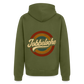 Jobbelsche Retro - Hessisch Mundart - Männer Premium Kapuzen Jacke - Khaki