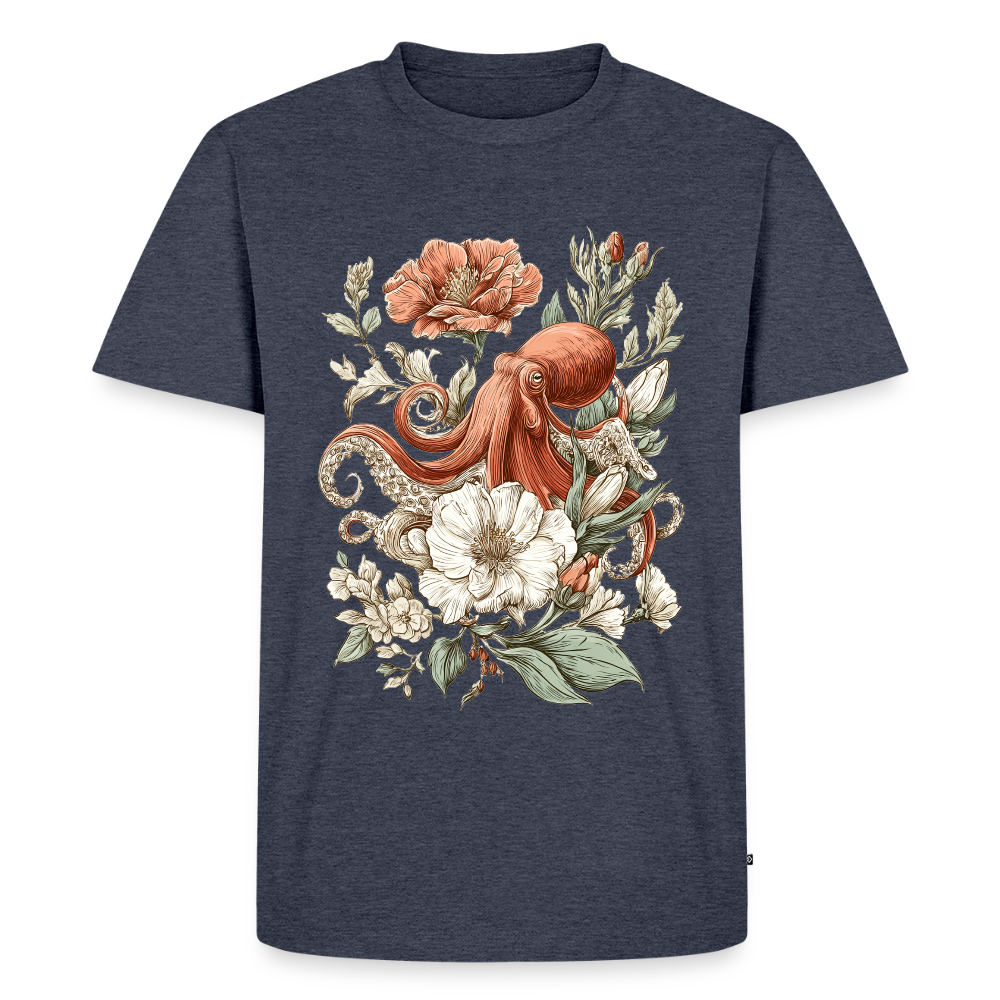 Leviathan Bloom – Vintage Octopus - Männer Premium T-Shirt - by Artful Alchemist