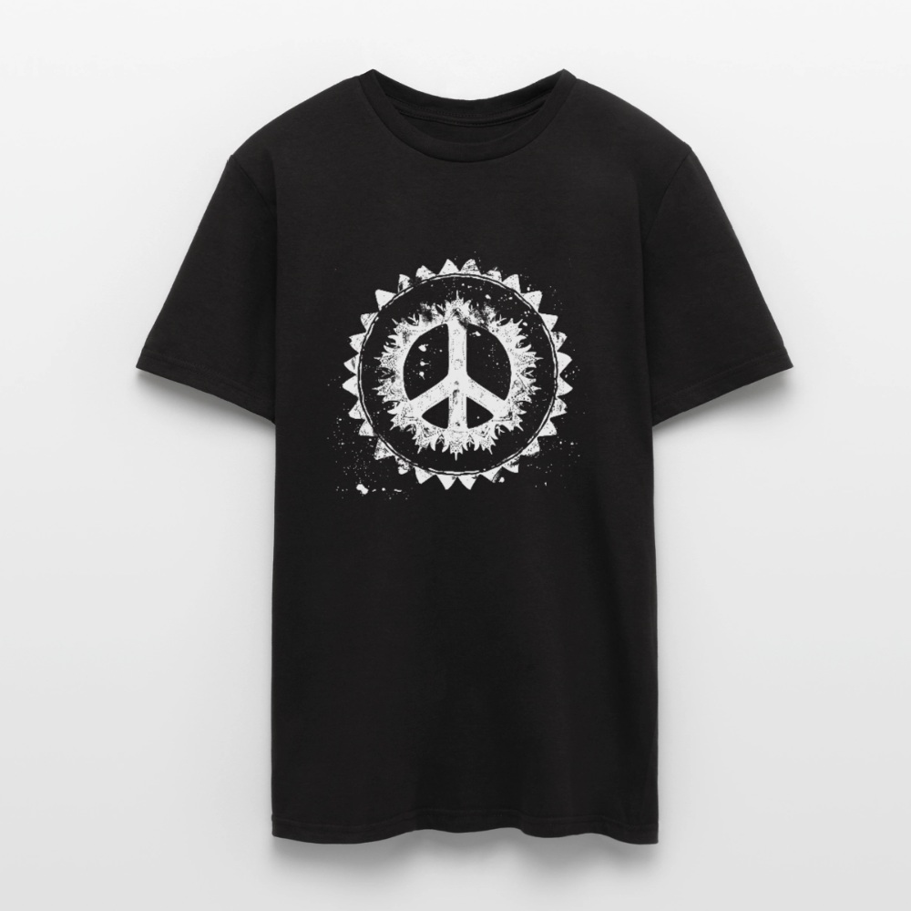 Urban Retro Peace Zeichen - Männer T-Shirt - by Artful Alchemist