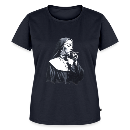 Urban Rebel Nun - Frauen Premium T-Shirt - by Artful Alchemist