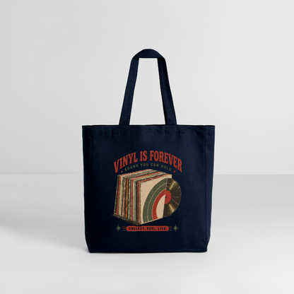 Vinyl Is Forever - Midweight recycelter Stoffbeutel von Stanley/Stella - by Artful Alchemist