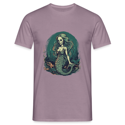 Comic Ghul Zombie Meerjungfrau - Männer T-Shirt - by Artful Alchemist