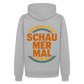 „Schau Mer Mal“ – Retro Look aus Hessen - Männer Premium Hoodie - Grau meliert