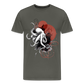 Oktopus Design – Tiefsee trifft Kunst - Männer Premium Bio T-Shirt - Asphalt