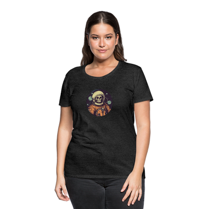 Gruseliges Skelett als Astronaut - Frauen Premium T-Shirt - by Artful Alchemist