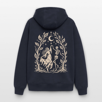 Moonlight Dance – Oversized Heavyweight Unisex Hoodie - Navy