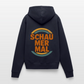 „Schau Mer Mal“ – Retro Look aus Hessen - Frauen Premium Bio Hoodie - Navy