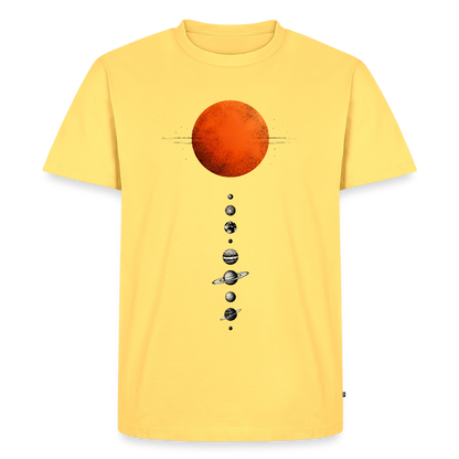 Sonnensystem - Männer Premium T-Shirt - by Artful Alchemist