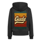 „Gude“ – Retro Look aus Hessen - Frauen Premium Bio Hoodie - Anthrazit meliert