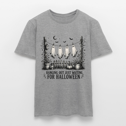 Hanging Out Just Waiting For Halloween - Männer T-Shirt - by Artful Alchemist