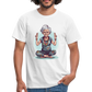 Coole Yoga Oma - Meditation im besten Alter  - Männer T-Shirt - Weiß