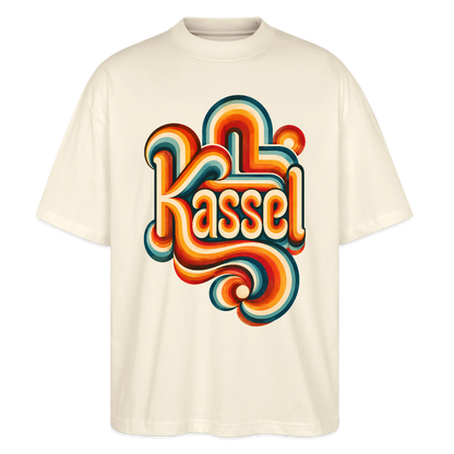 Kassel Retro – Oversized Unisex Bio T-Shirt - Natur