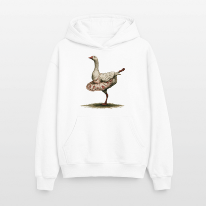 Gänseballerina - Oversized Heavyweight Unisex Hoodie - by Artful Alchemist