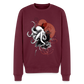 Oktopus Design – Tiefsee trifft Kunst - Männer Premium Pullover - Burgunderrot