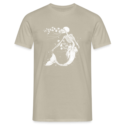 Florale Skelett Meerjungfrau - Männer T-Shirt - by Artful Alchemist