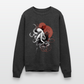 Oktopus Design – Tiefsee trifft Kunst - Männer Premium Pullover - Anthrazit meliert