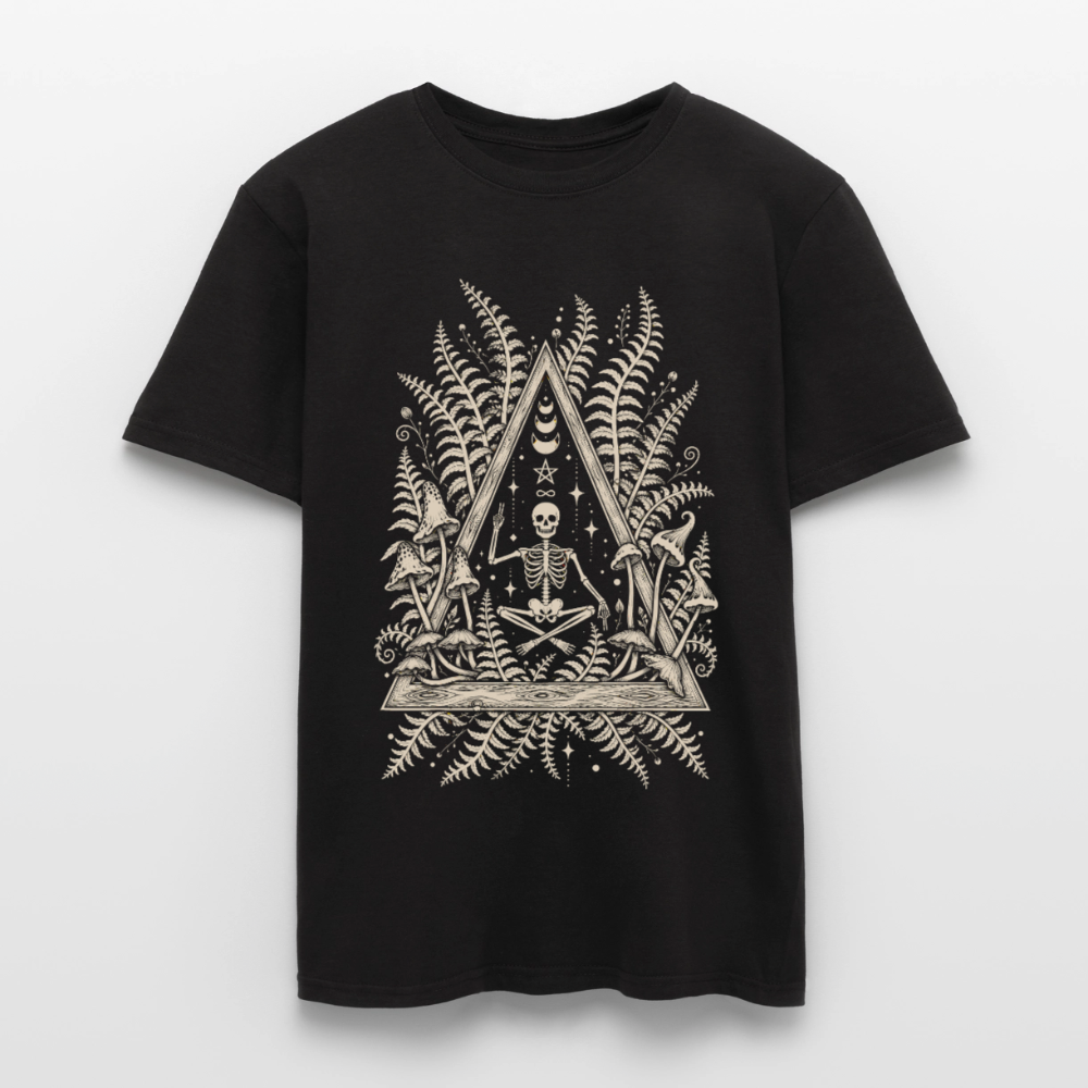 Mystic Fern – Männer T-Shirt - Schwarz