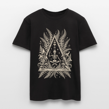 Mystic Fern – Männer T-Shirt - Schwarz