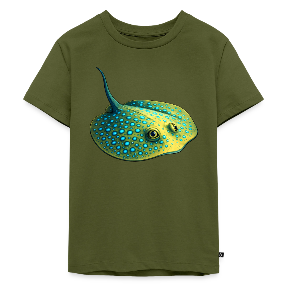 Blaupunktrochen - Kinder Premium T-Shirt - Khaki