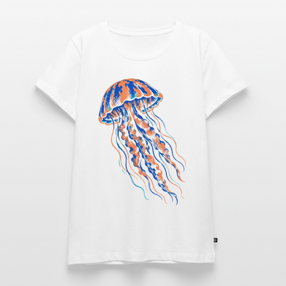 Jellyfish Ink – Frauen Premium T-Shirt - Weiß
