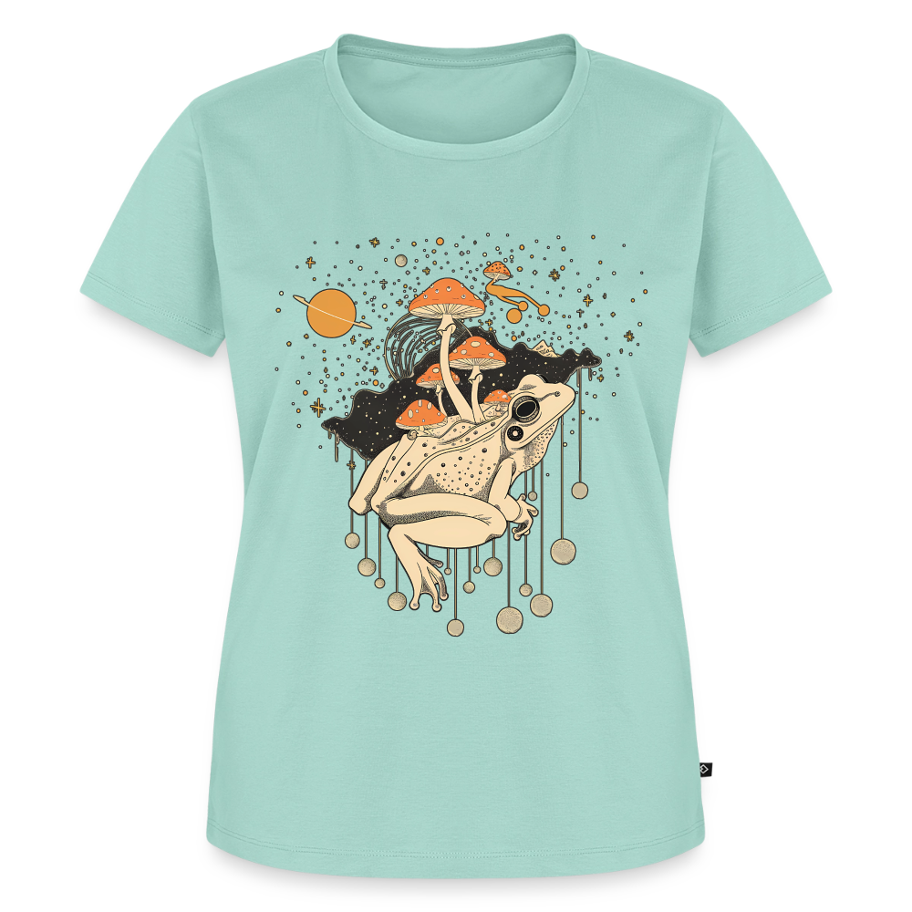 Cosmic Frog - Frauen Premium T-Shirt - by Artful Alchemist