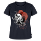 Oktopus Design – Tiefsee trifft Kunst - Frauen Premium Bio T-Shirt - Navy