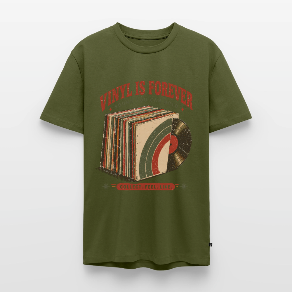 Vinyl Is Forever – Sound You Can Hold - Männer Premium T-Shirt - by Artful Alchemist