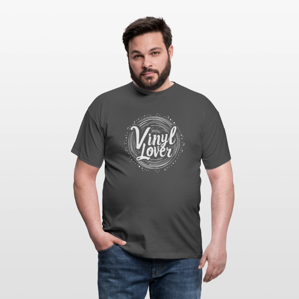 Vinyl Lover – Analog Soul - Männer T-Shirt - by Artful Alchemist