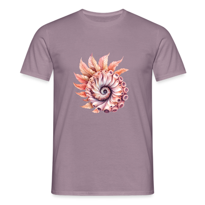 Fedriger Tentakel Nautilus - Goldener Schnitt - Männer T-Shirt - by Artful Alchemist