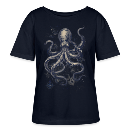 Steampunk Oktopus - Stanley/Stella Relaxed Rundhals Frauen Bio-T-Shirt SERENA - by Artful Alchemist