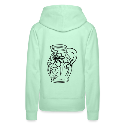 Frankfurter Bembel - Hessisch Mundart - Frauen Premium Hoodie - by Artful Alchemist