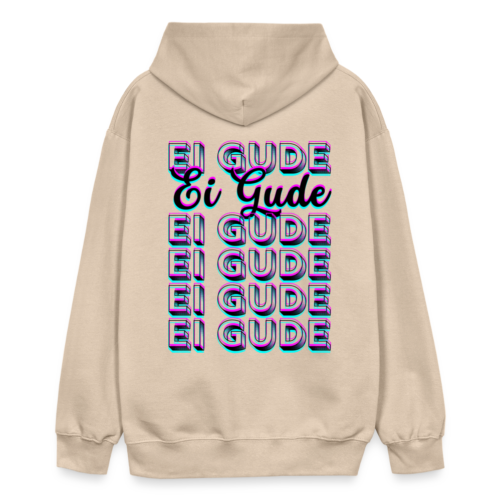 Ei Gude - Hessisch Mundart - Gildan Unisex Softstyle® Midweight Hoodie - Sand