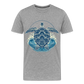 Ocean Spirit – Meeresschildkröte - Männer Premium T-Shirt - Grau meliert