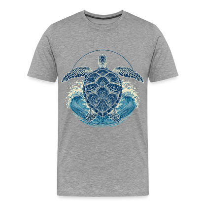 Ocean Spirit – Meeresschildkröte - Männer Premium T-Shirt - by Artful Alchemist