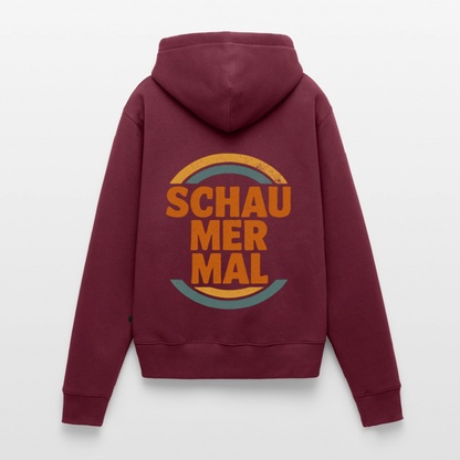 „Schau Mer Mal“ – Retro Look aus Hessen - Frauen Premium Bio Hoodie - by Artful Alchemist