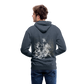 Vintage Steampunk Oktopus Motiv - Männer Premium Hoodie - Jeansblau