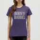 Born to Babbel – Hessisches Statement - Frauen T-Shirt - Dunkellila