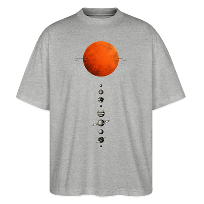 Sonnensystem - Oversized Unisex Bio T-Shirt Blaster 2.0 - by Artful Alchemist