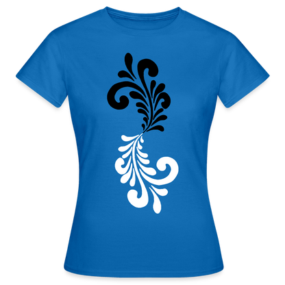 Bembel Ornamente schwarz/weiß - Frauen T-Shirt - by Artful Alchemist