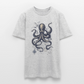 Steampunk Oktopus - Männer T-Shirt - Grau meliert