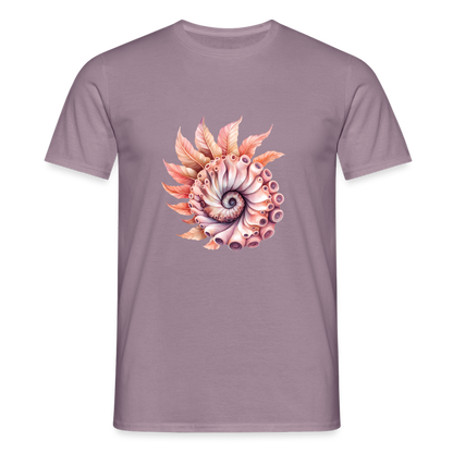 Fedriger Tentakel Nautilus - Goldener Schnitt - Männer T-Shirt - by Artful Alchemist