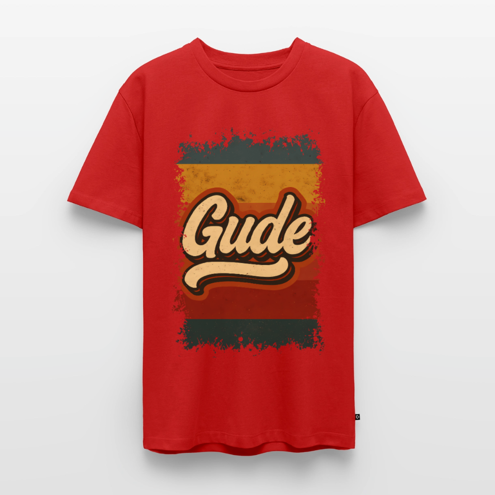 GUDE Shirt - Männer Premium T-Shirt - Rot