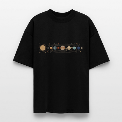 Cosmic Alignment – Oversized Unisex Bio T-Shirt Blaster 2.0 - Schwarz