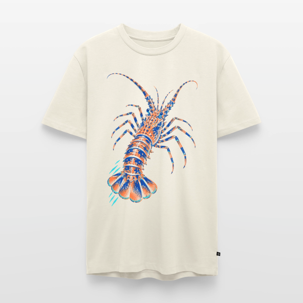 Lobster Ink – Männer Premium T-Shirt - Naturweiß