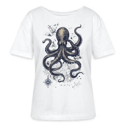 Steampunk Oktopus - Stanley/Stella Relaxed Rundhals Frauen Bio-T-Shirt SERENA - by Artful Alchemist