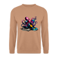 DJ Oktopus – Wenn Tiefsee auf Vinyl trifft - Unisex Pullover - Mocca