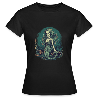 Comic Ghul Zombie Meerjungfrau - Frauen T-Shirt - by Artful Alchemist