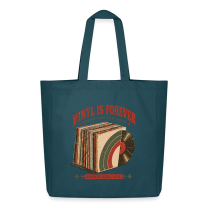 Vinyl Is Forever - Midweight recycelter Stoffbeutel von Stanley/Stella - by Artful Alchemist