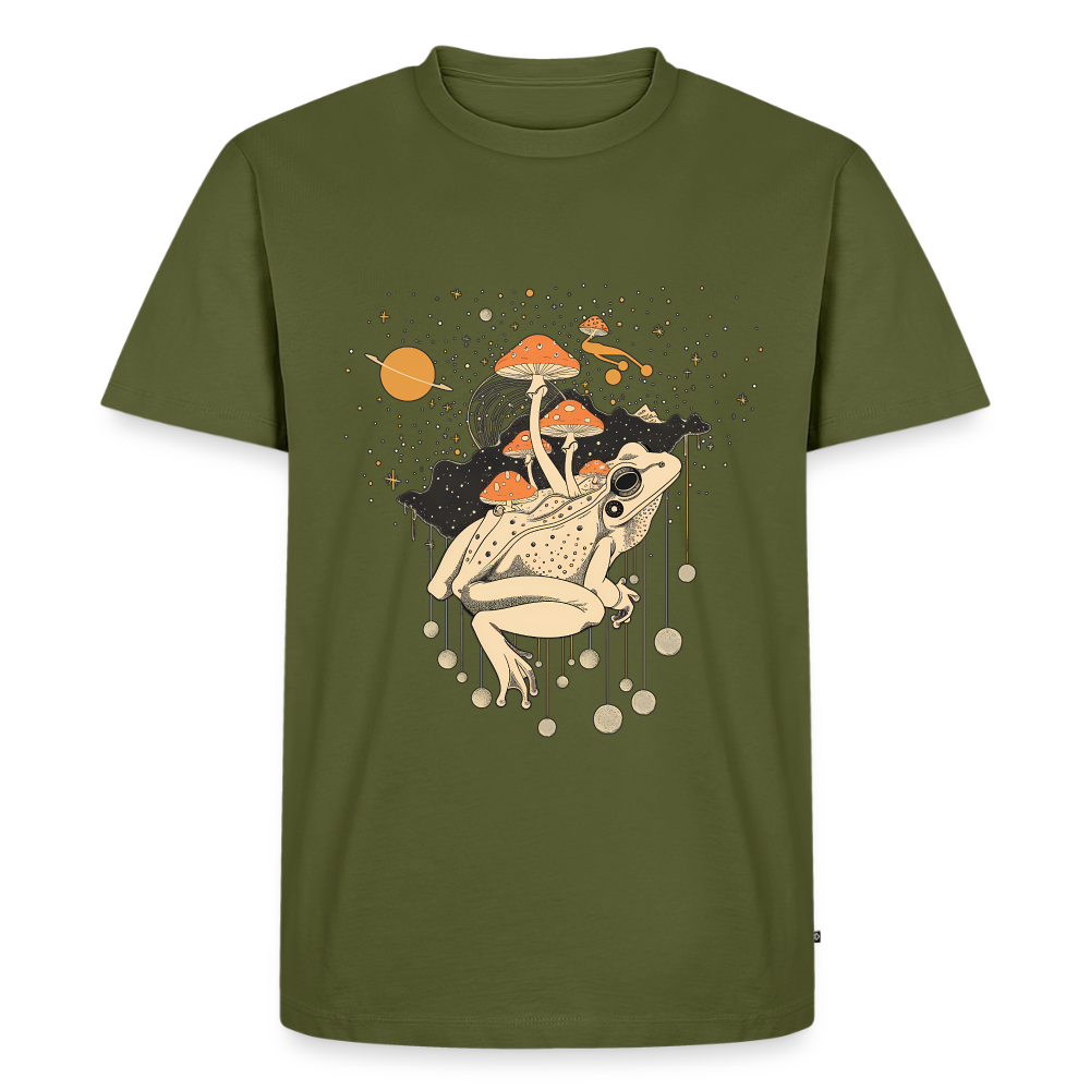 Cosmic Frog - Männer Premium T-Shirt - by Artful Alchemist