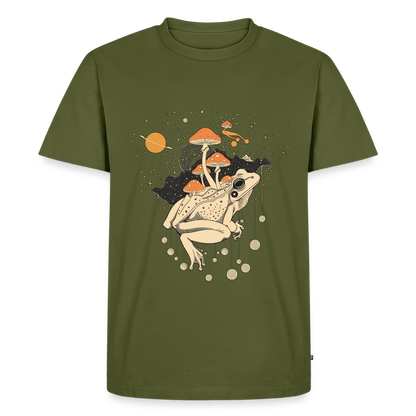 Cosmic Frog - Männer Premium T-Shirt - by Artful Alchemist